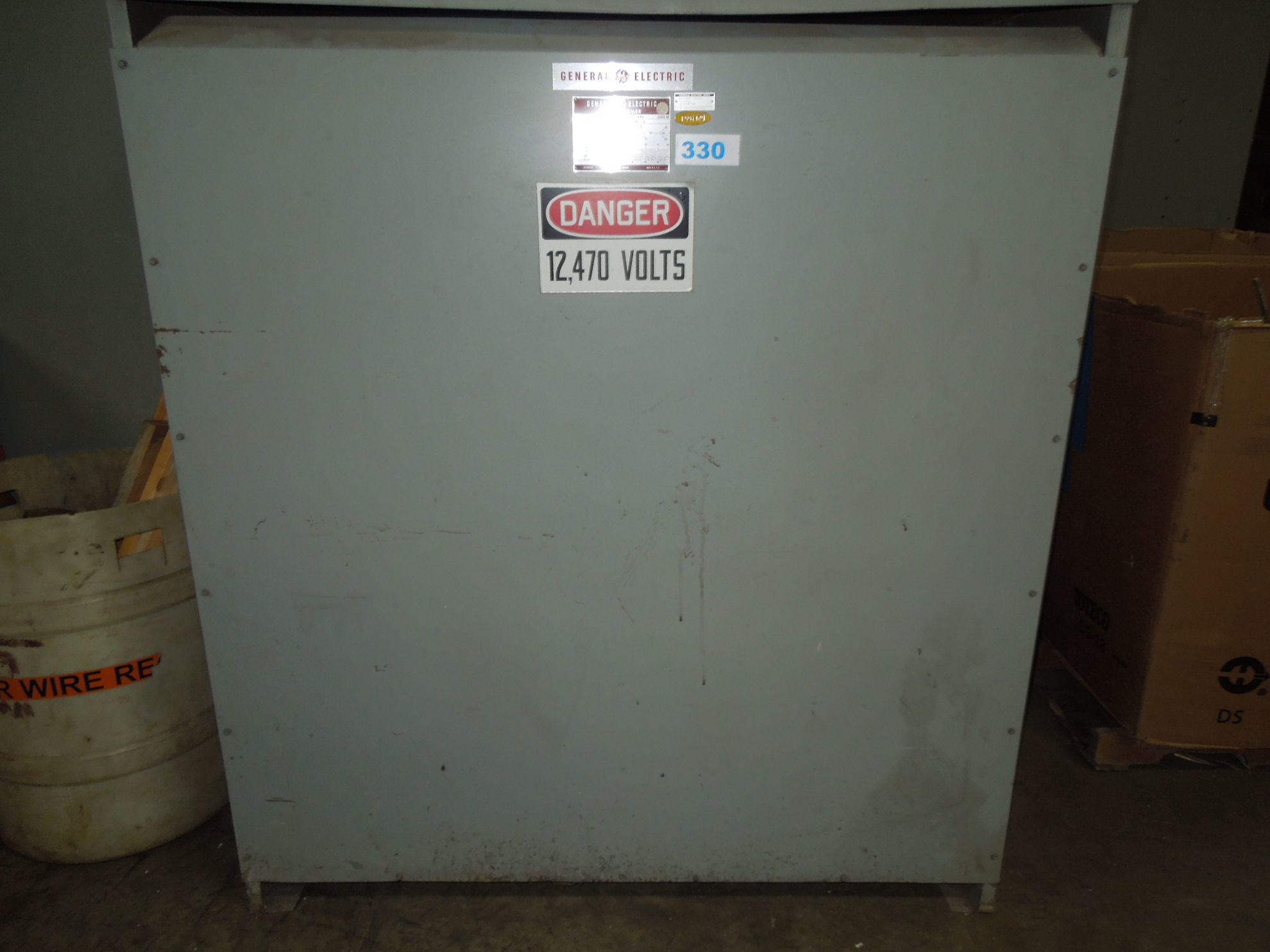 Picture of General Electric Medium Voltage Dry Type Transformer | 150 KVA 12470-480Y/277 Volt | 3 Phase NEMA 1 R&G