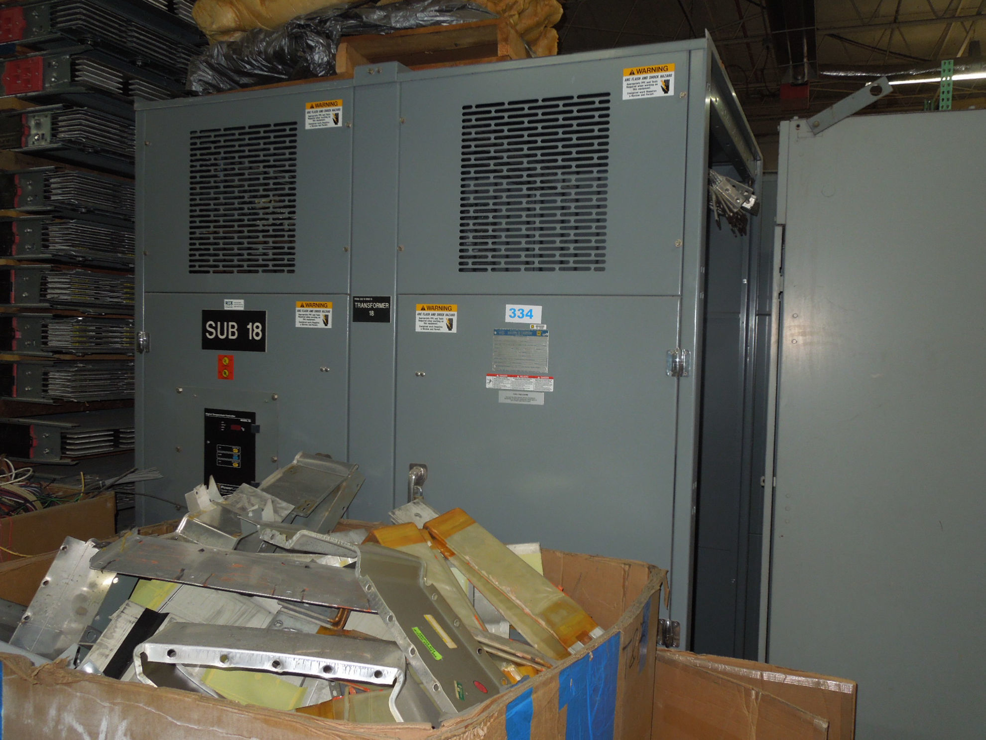Picture of Sqaure D/Sorgel 750/1000 KVA 480-208Y/120V 3 Phase Low Voltage Dry Type Transformer R&G
