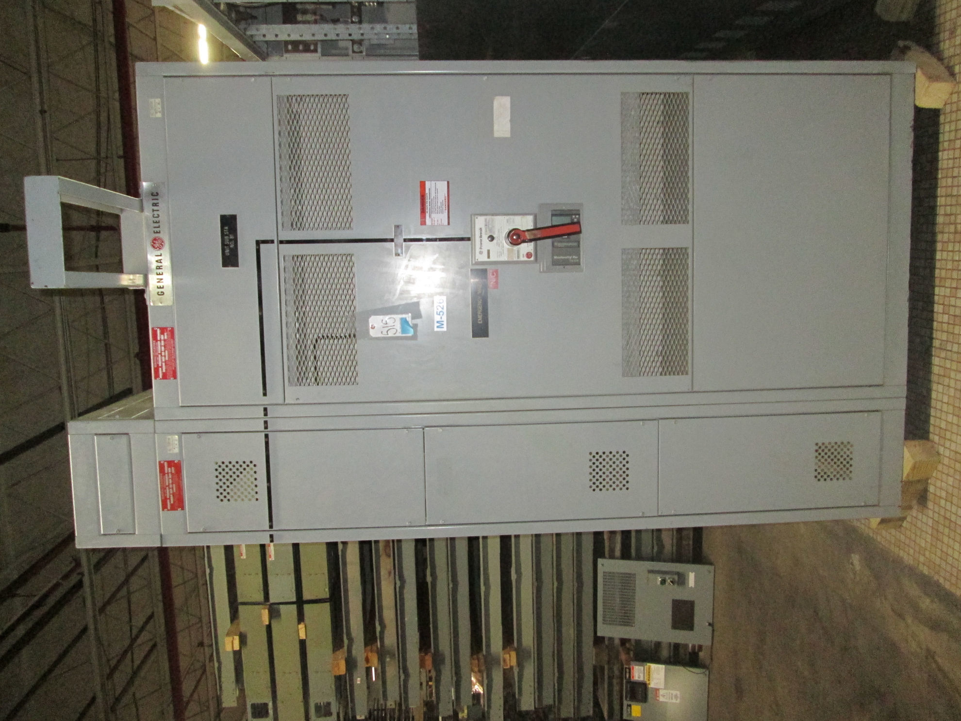 Picture of General Electric AV-Line Switchboard TCVVF9640E1 | 4000 Amp Main Breaker | 480Y/277V 3-Phase 4-Wire | NEMA 1 R&G