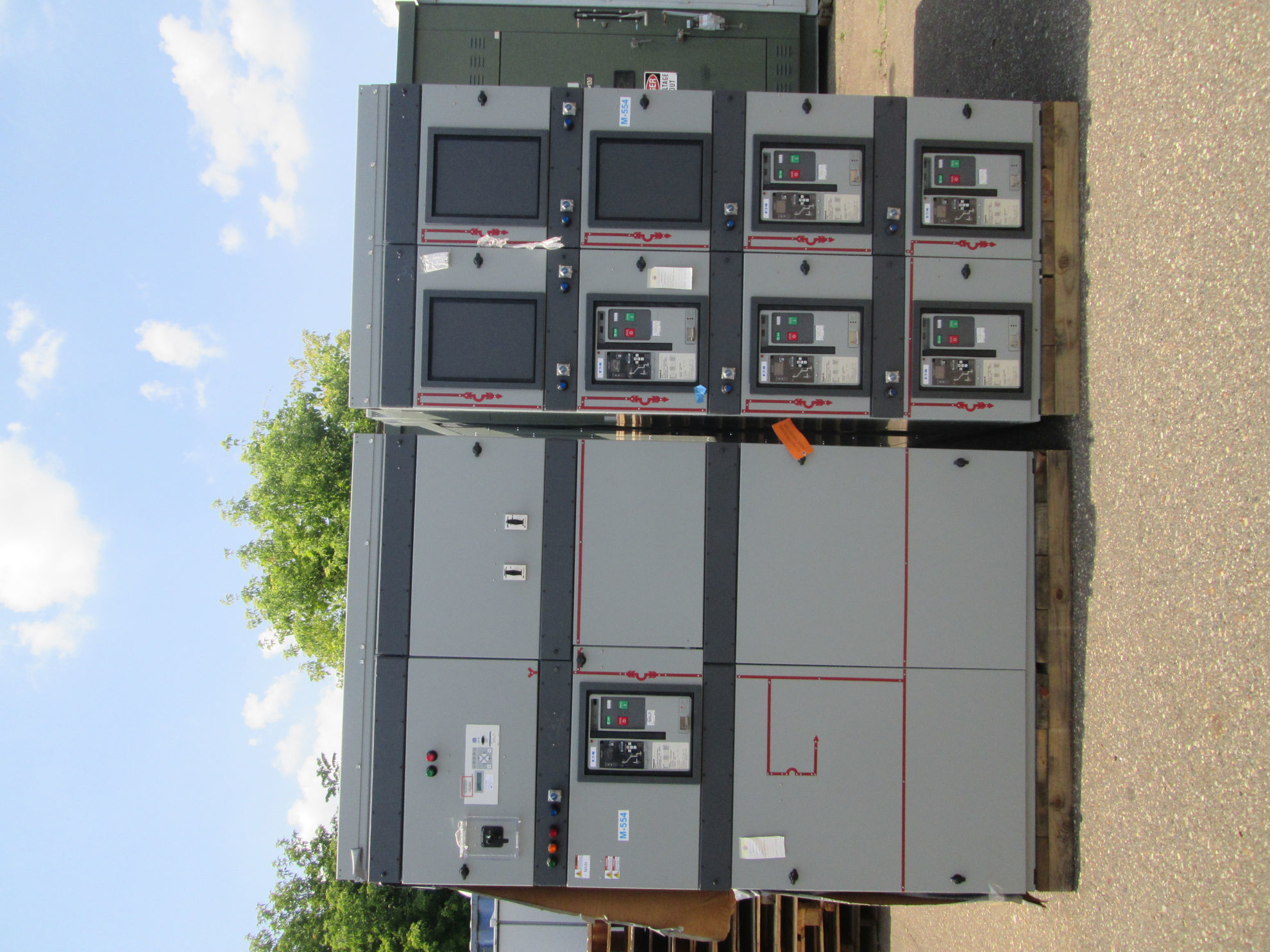 Picture of Eaton Magnum DS Switchboard MDSC4A Main Breaker 4000 Amp 480 Volt AC 3 PH 4 W NEMA 1 GFI R&G