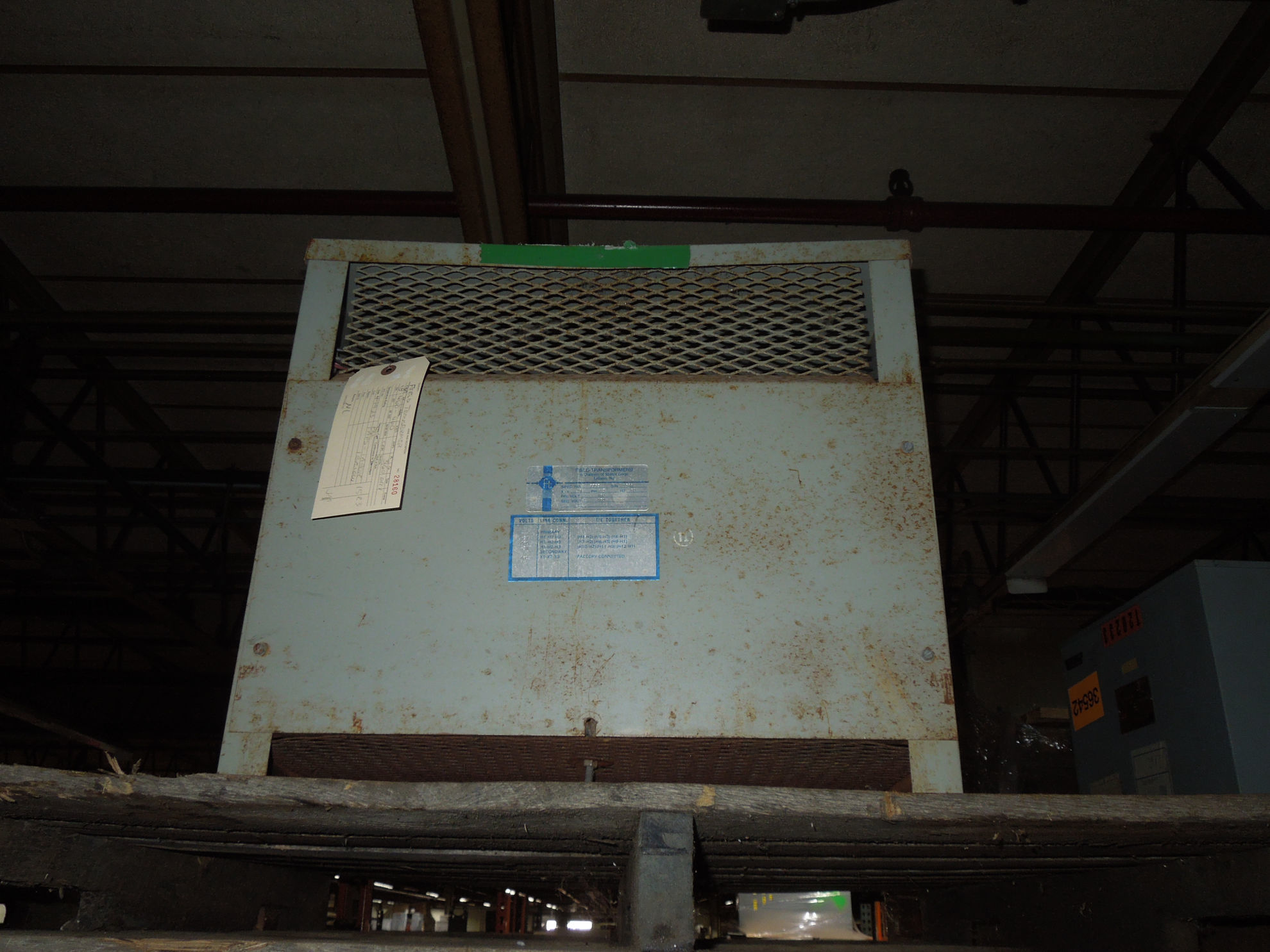 Picture of Field 18 KVA 460-460 Volt 3 Phase Low Voltage Dry Type Transformer R&G