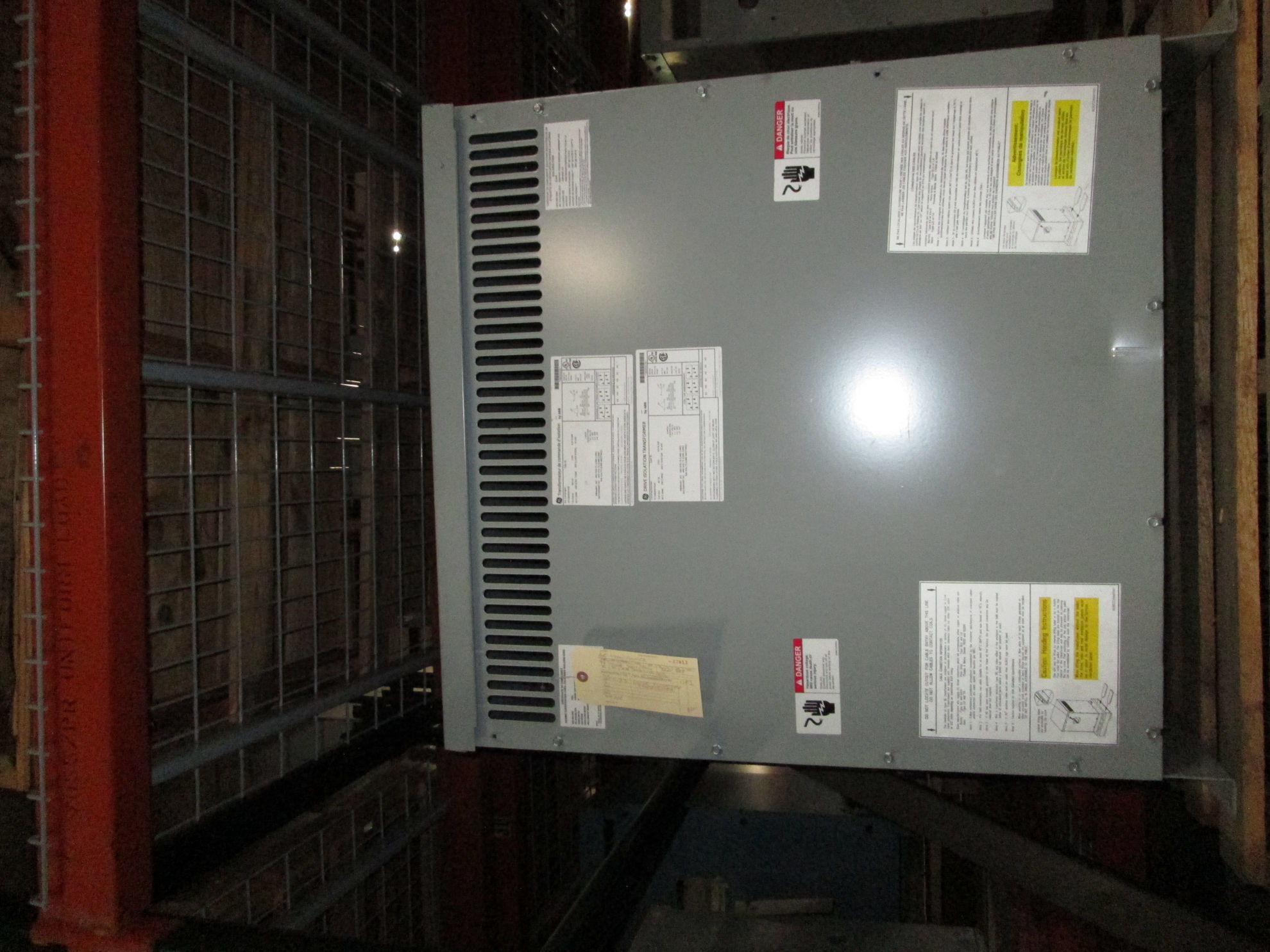 Picture of General Electric 75 KVA 460-460Y/266 Volt 3 Phase Low Voltage Dry Type Transformer R&G