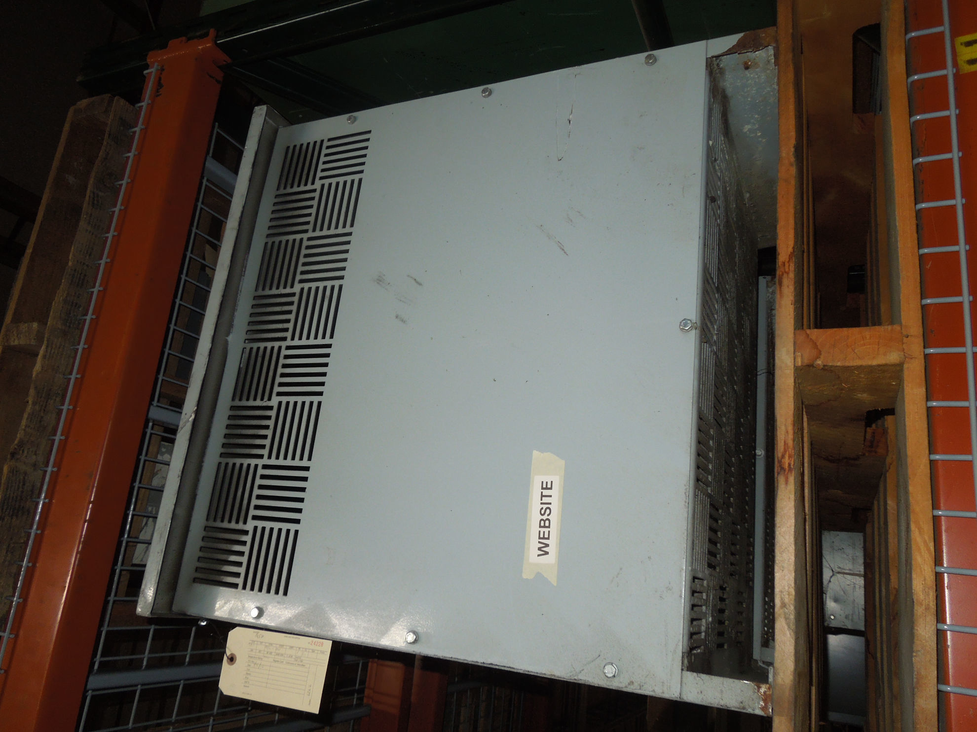 Picture of AFP 37.5 KVA 480-110 Volt 1 Phase Low Voltage Dry Type Transformer R&G