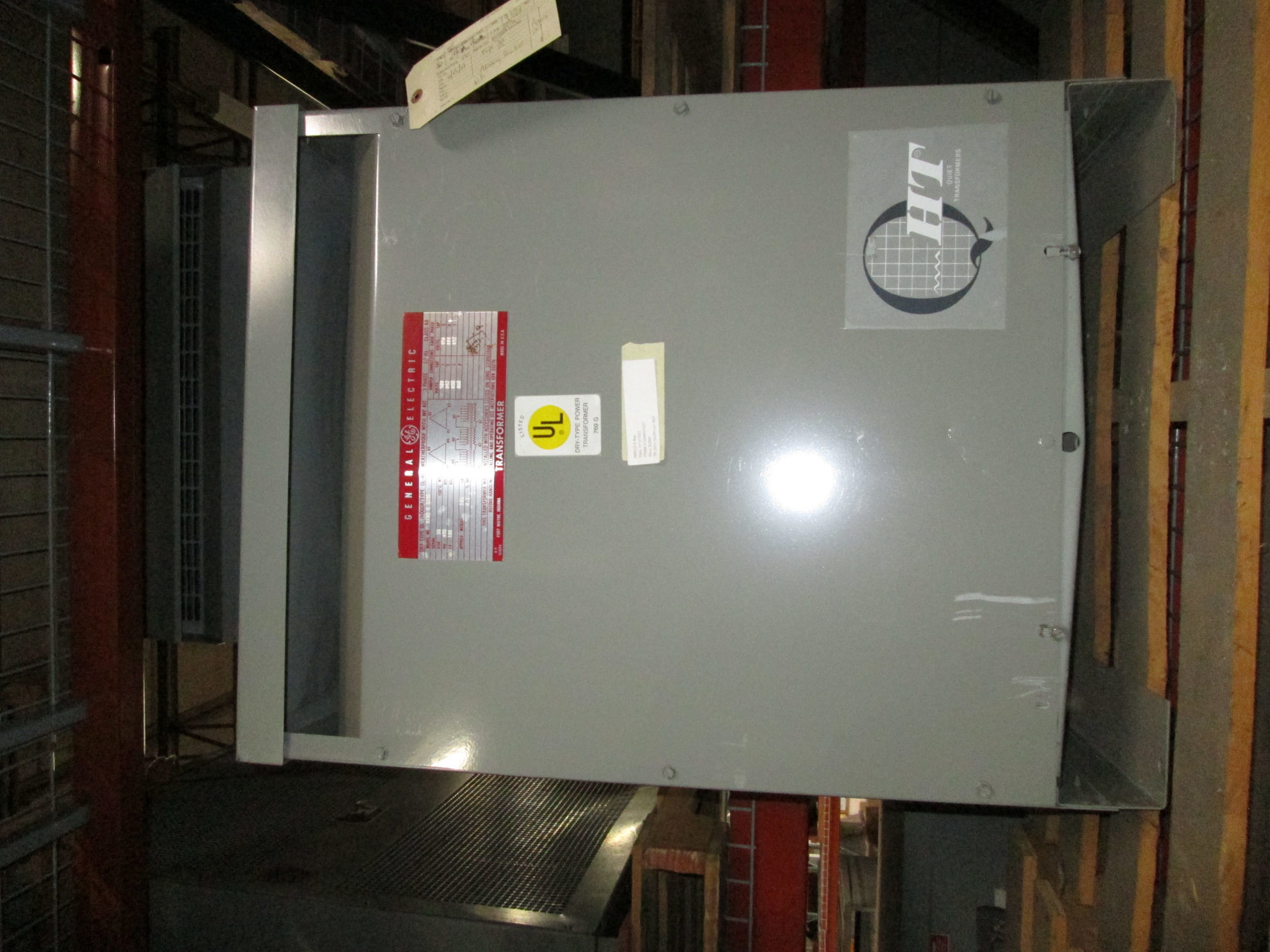 Picture of General Electric 30 KVA 480-186 Volt 3 Phase Low Voltage Dry Type Transformer R&G