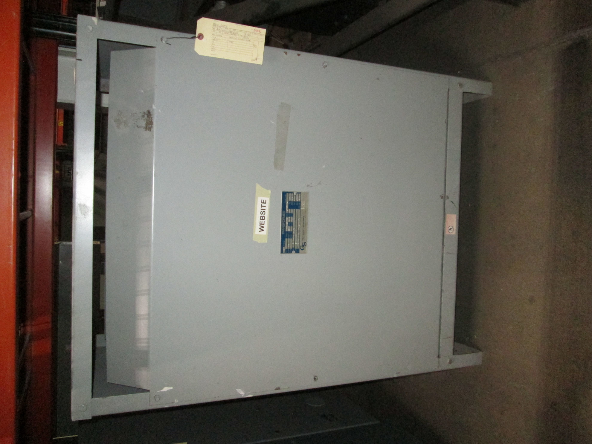 Picture of Hevi-Duty 75 KVA 208x480-208Y/120 Volt 3 Phase Low Voltage Dry Type Transformer R&G
