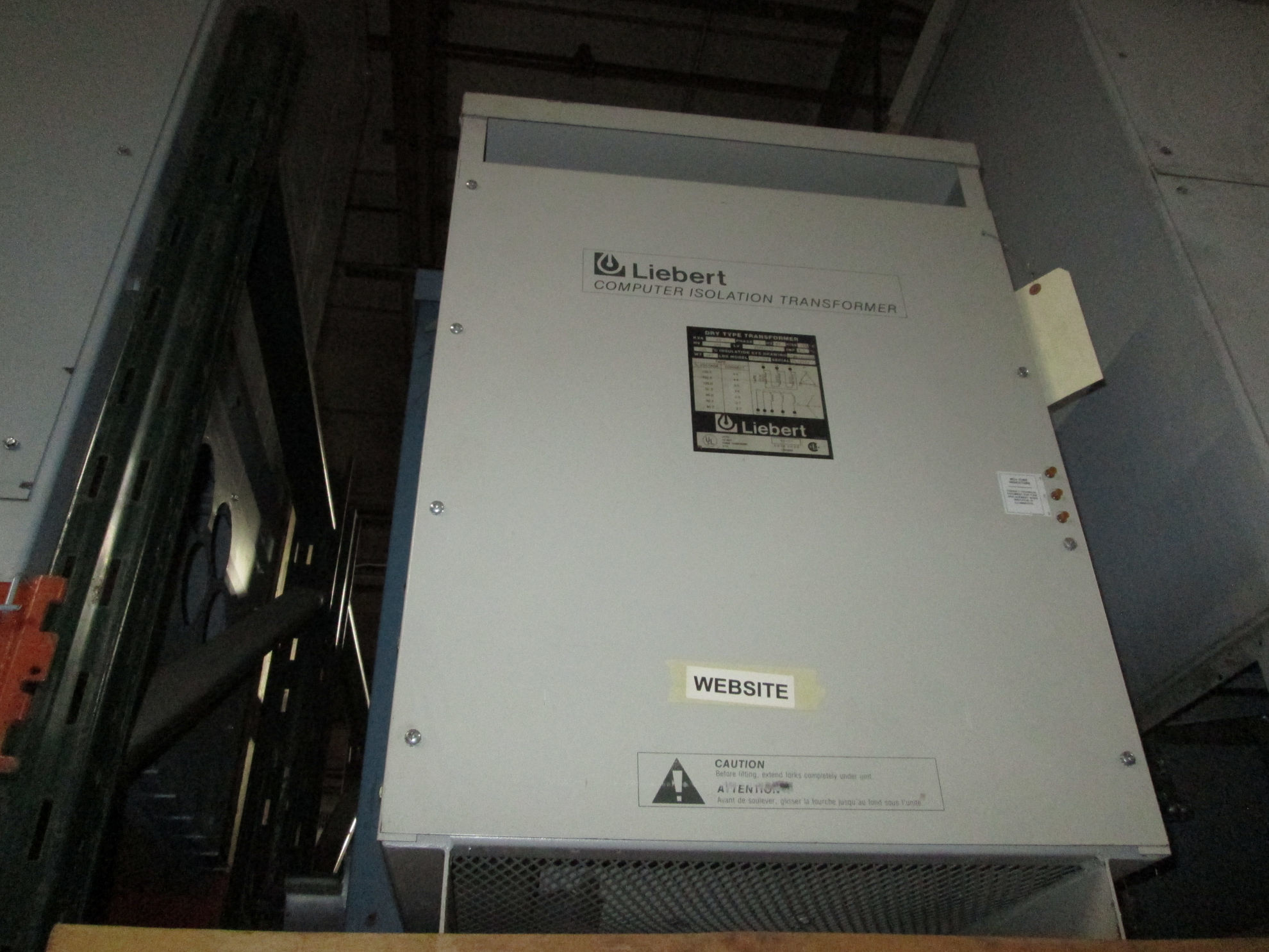 Picture of Liebert 15 KVA 208-208Y/120 Volt 3 Phase Low Voltage Dry Type Transformer R&G