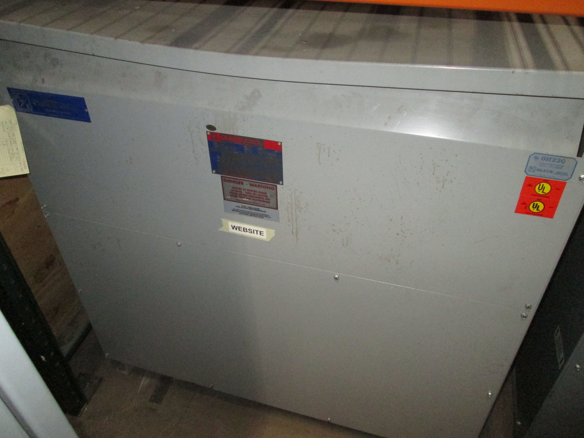 Picture of Olsun 175 KVA 208-250Y/144 Volt 3 Phase Low Voltage Dry Type Transformer R&G