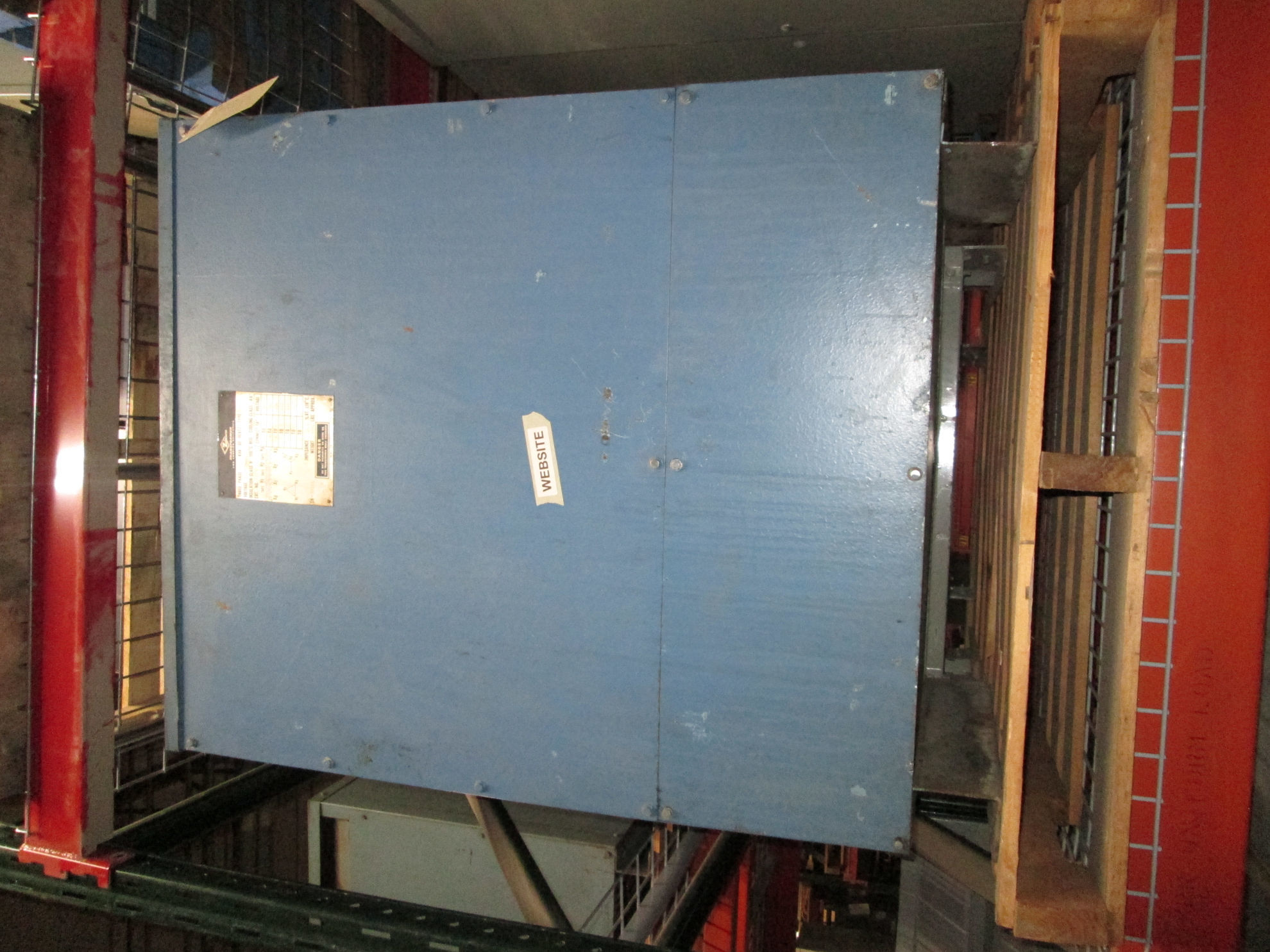 Picture of Zinsco Low Voltage Dry Type Transformer | 112.5 KVA 480-208Y/120 Volt | 3 Phase NEMA 1 R&G