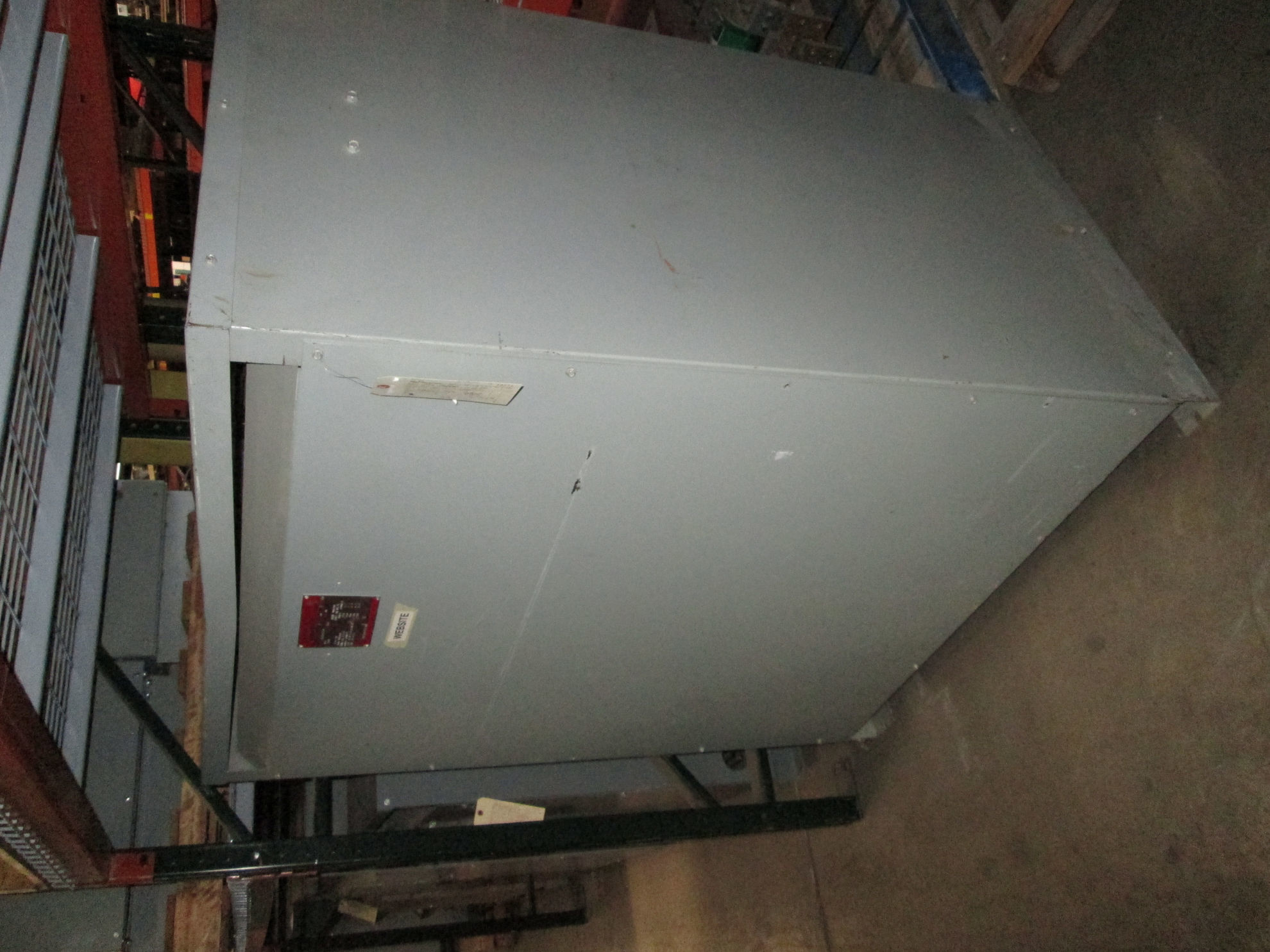 Picture of General Electric 100 KVA 2400-120Y/240 Volt 1 Phase Medium Voltage Dry Type Transformer R&G