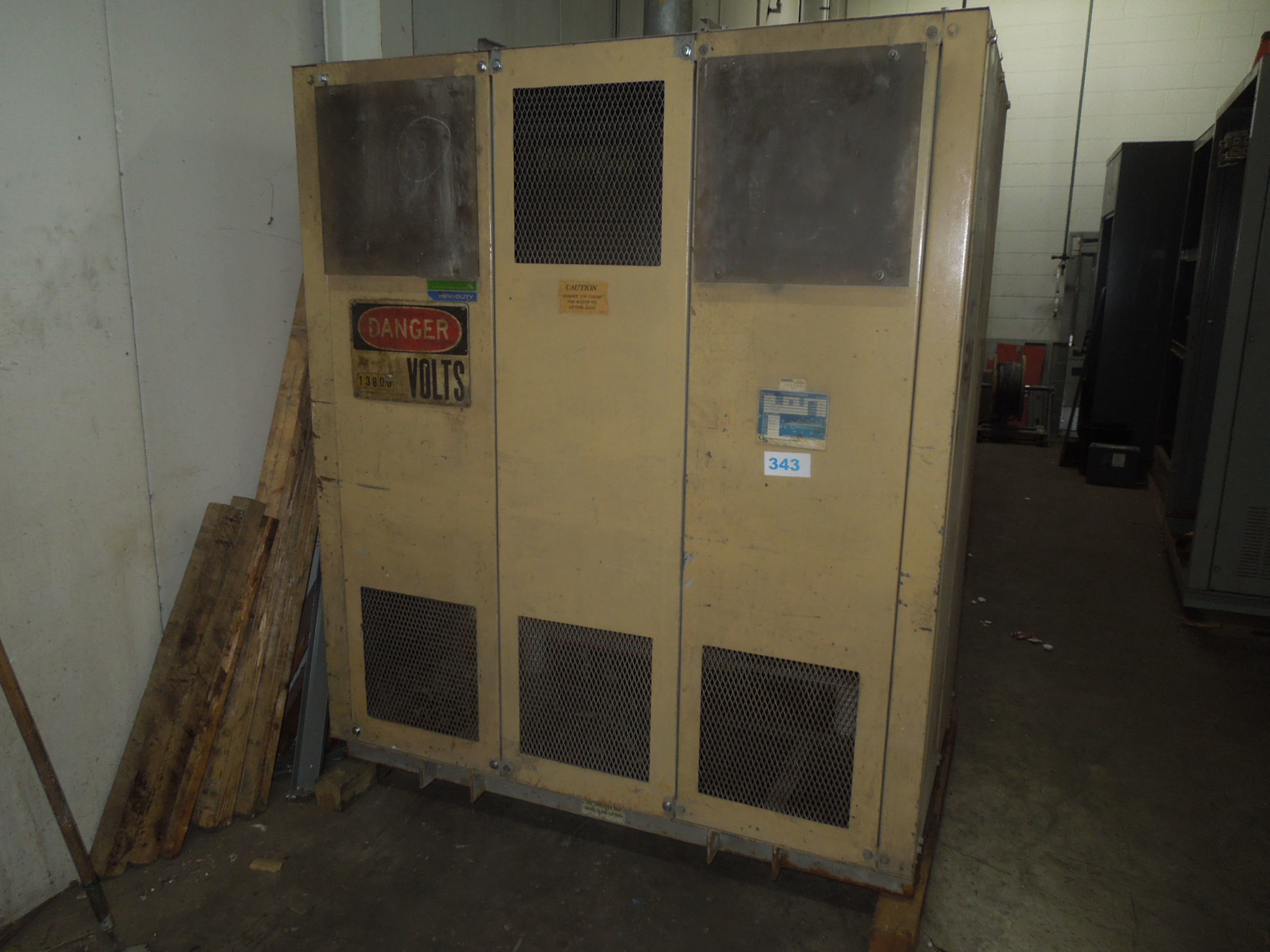 Picture of GS Hevi-Duty 500 KVA 13800-480Y/277 Volt Medium Voltage Dry Type Transformer R&G