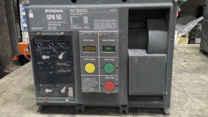 Picture of Westinghouse SPB50 Pow-R Circuit Breaker 800 Amp 600 Volt F/M E/O