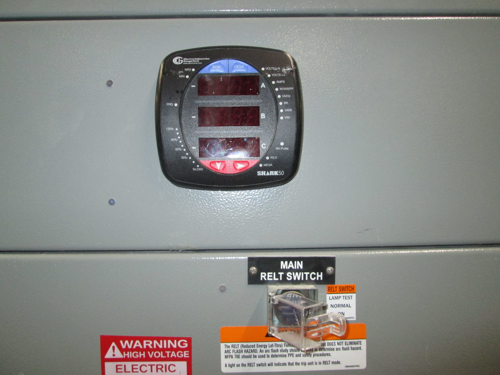 GE/ ABB Reliagear Switchboard 2500 Amp Main Breaker 480Y/277 Volt 3 Ph