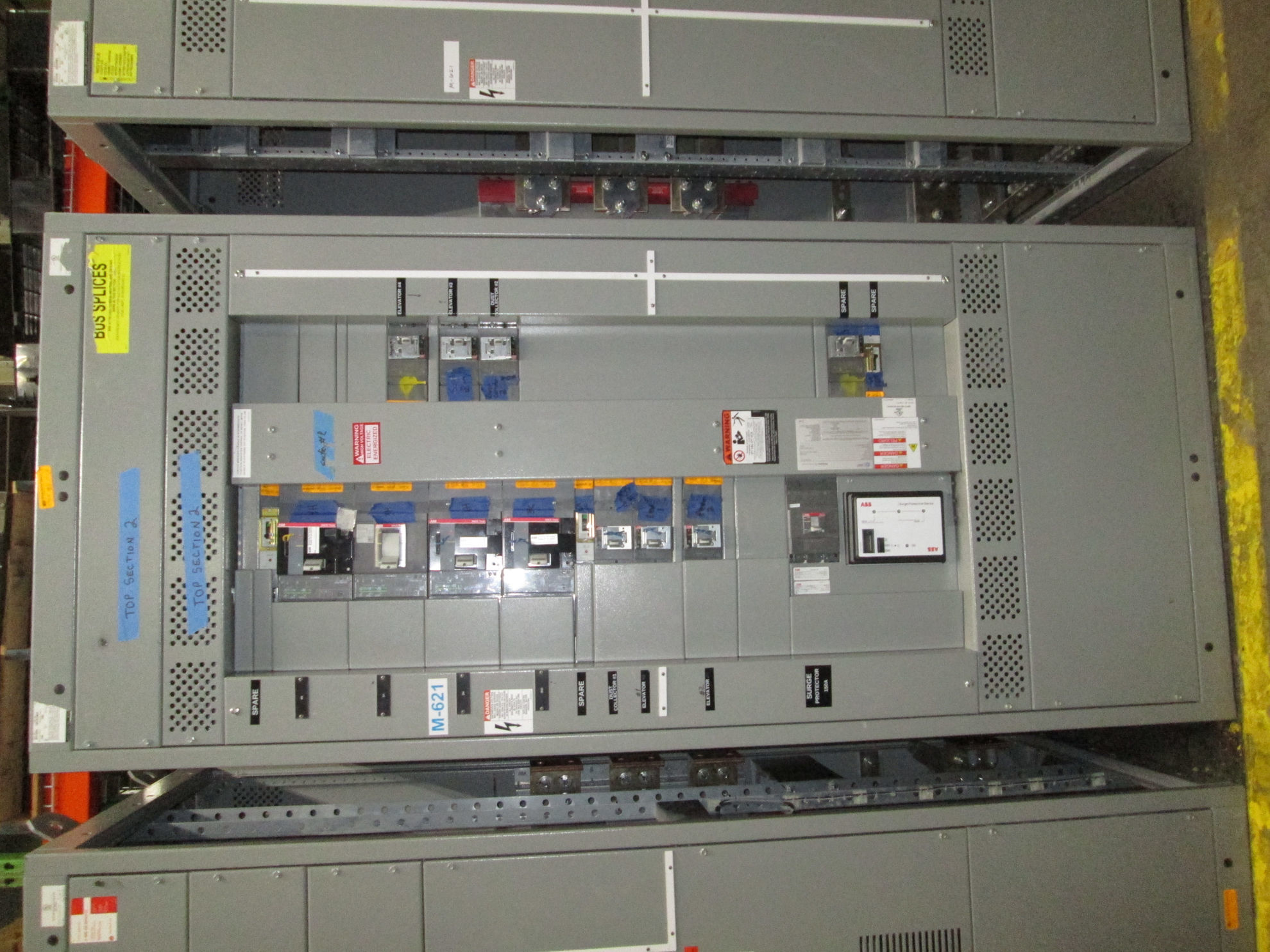 GE/ ABB Reliagear Switchboard 2500 Amp Main Breaker 480Y/277 Volt 3 Ph