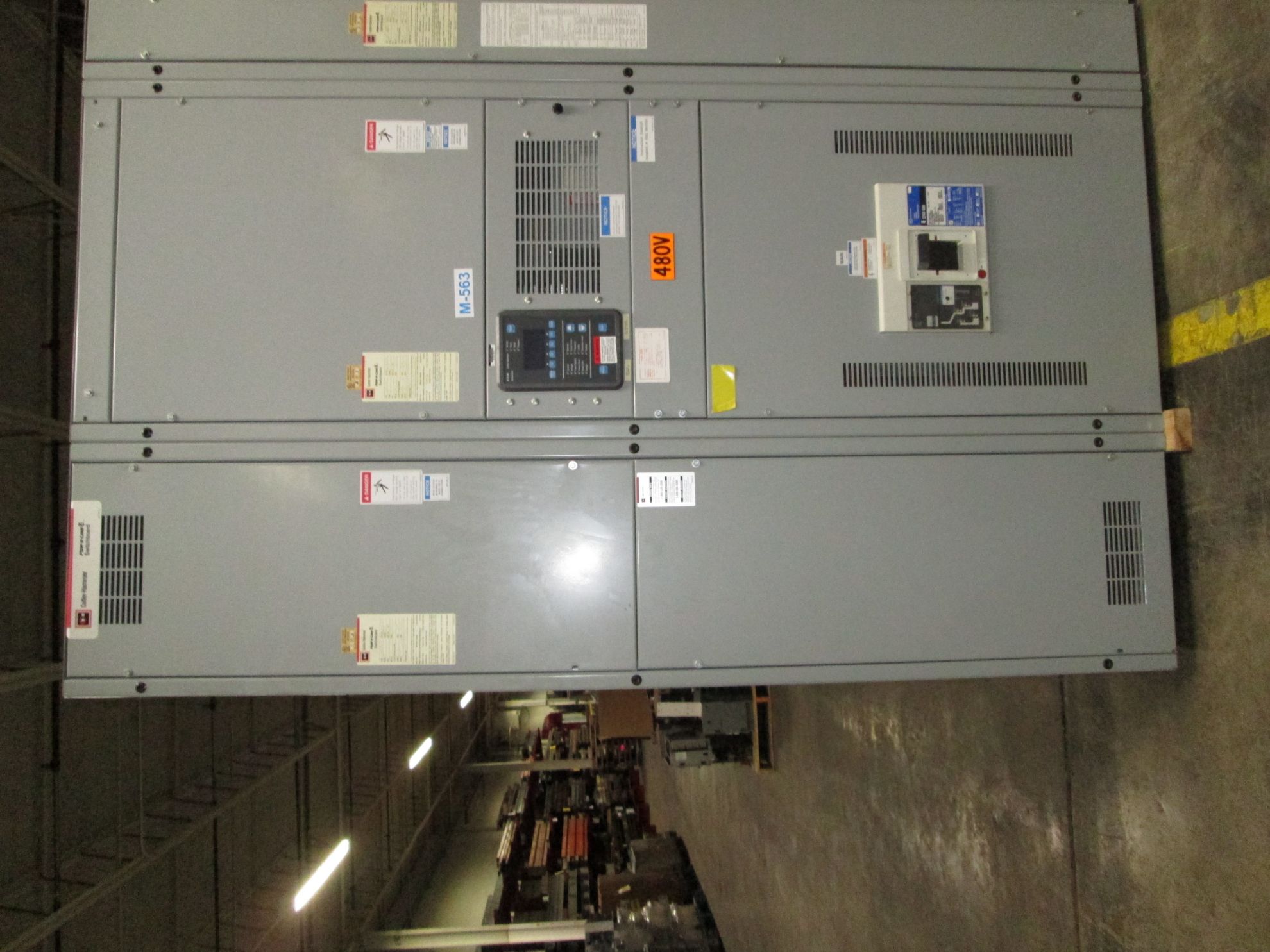 Cutler-Hammer Pow-R-Line Switchboard CRD316T36W | 1600 Amp Main Breaker ...