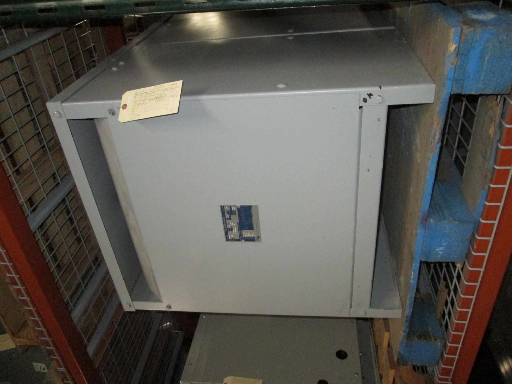 Picture of Hevi-Duty 75 KVA 480-208Y/120 Volt 3 Phase Low Voltage Dry Type Transformer R&G