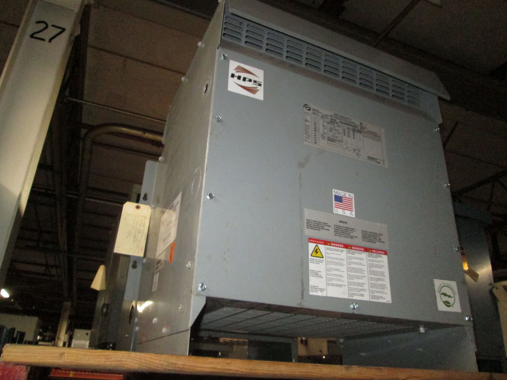 Picture of Hammond 30 KVA 600/346-208 Volt 3 Phase Low Voltage Dry Type Transformer R&G