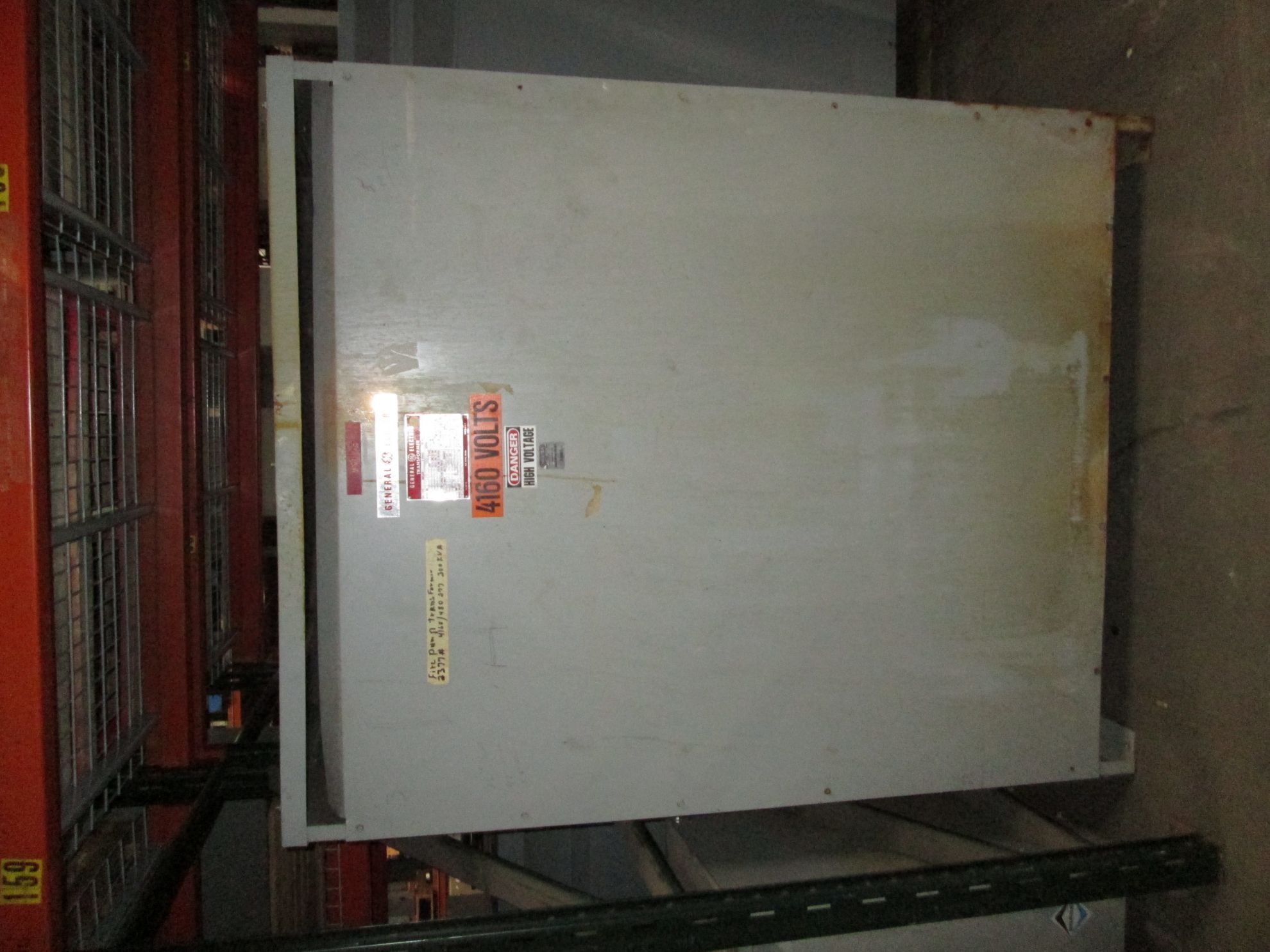 Picture of General Electric 300 KVA 480-277 Volt 3 Phase Low Voltage Dry Type Transformer R&G