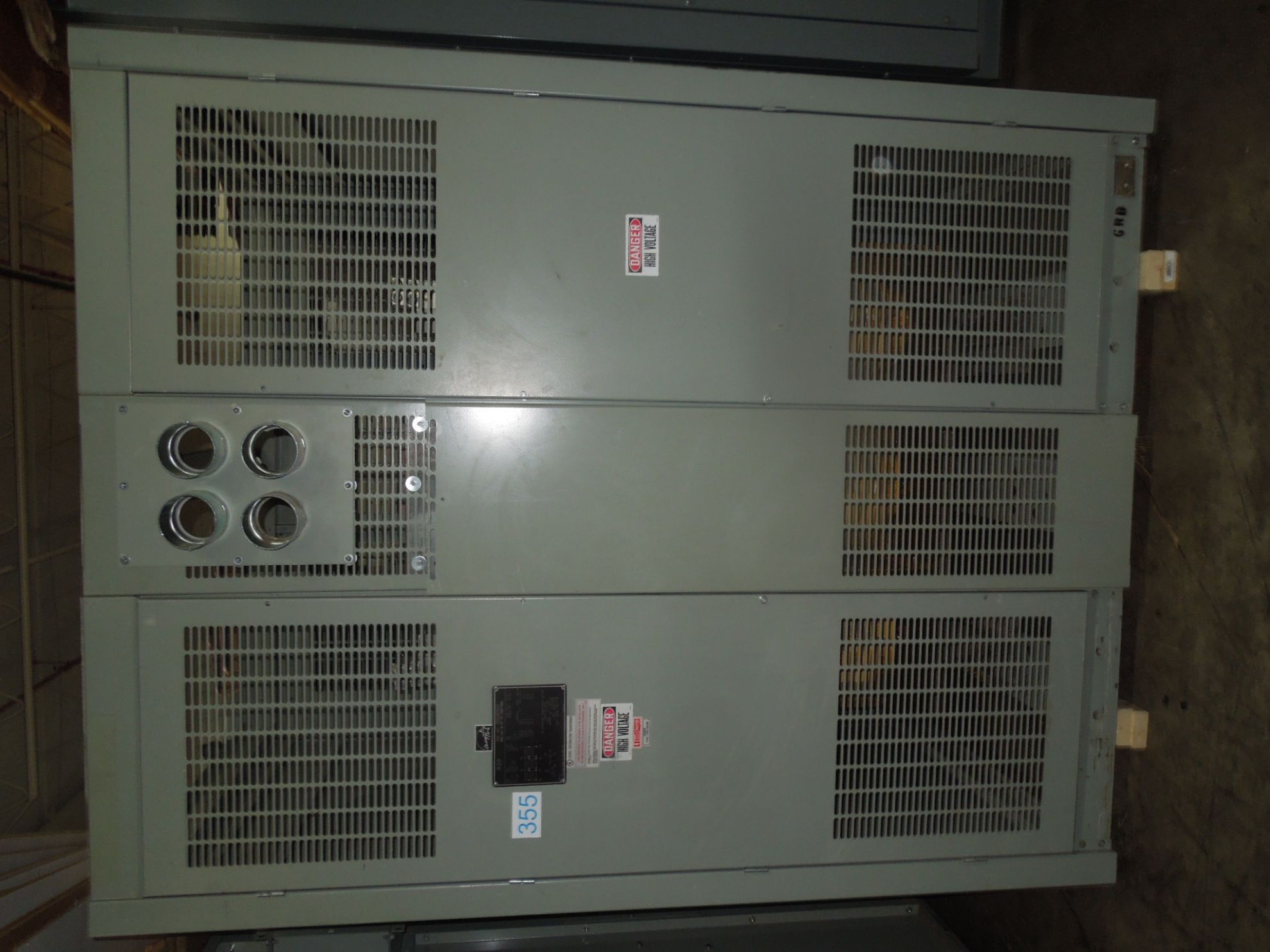 Picture of ABB 500 KVA 12470-208Y/120 Volt Medium Voltage Dry Type Transformer R&G