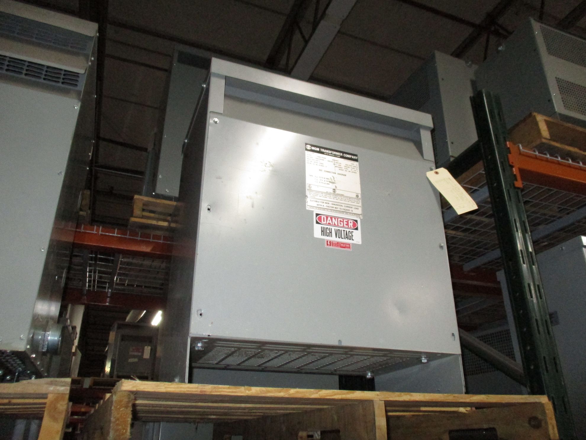 Picture of MGM 30 KVA 208x240x480-400Y/231 x 208Y/120 Volt 3 Phase Low Voltage Dry Type Transformer R&G