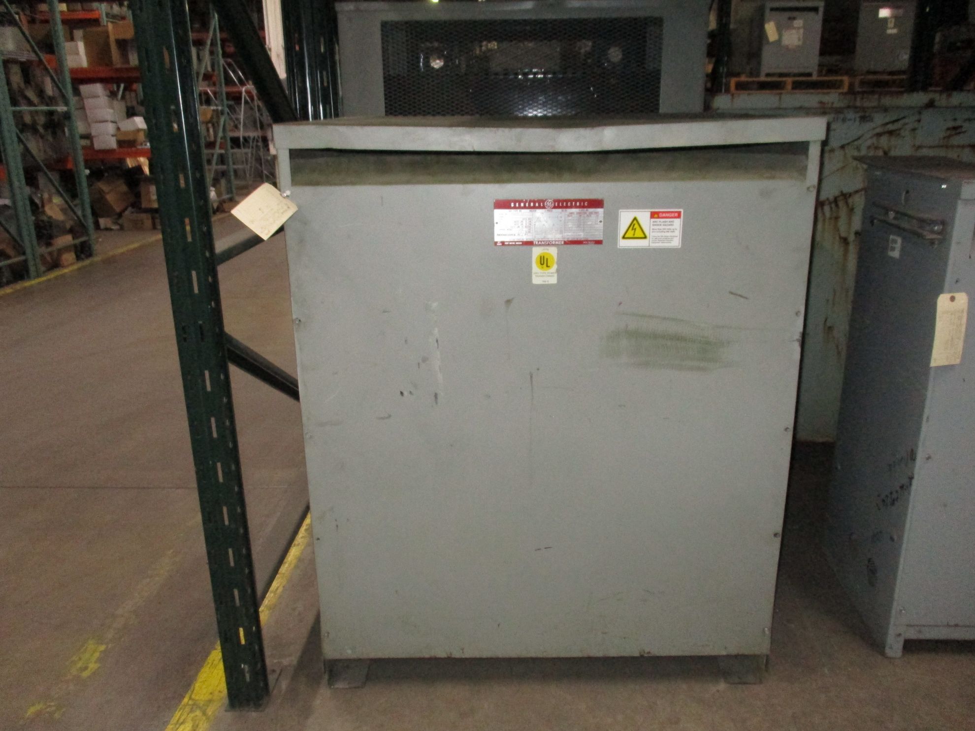 Picture of General Electric 300 KVA 460-416/240 Volt Low Voltage Dry Type Transformer R&G
