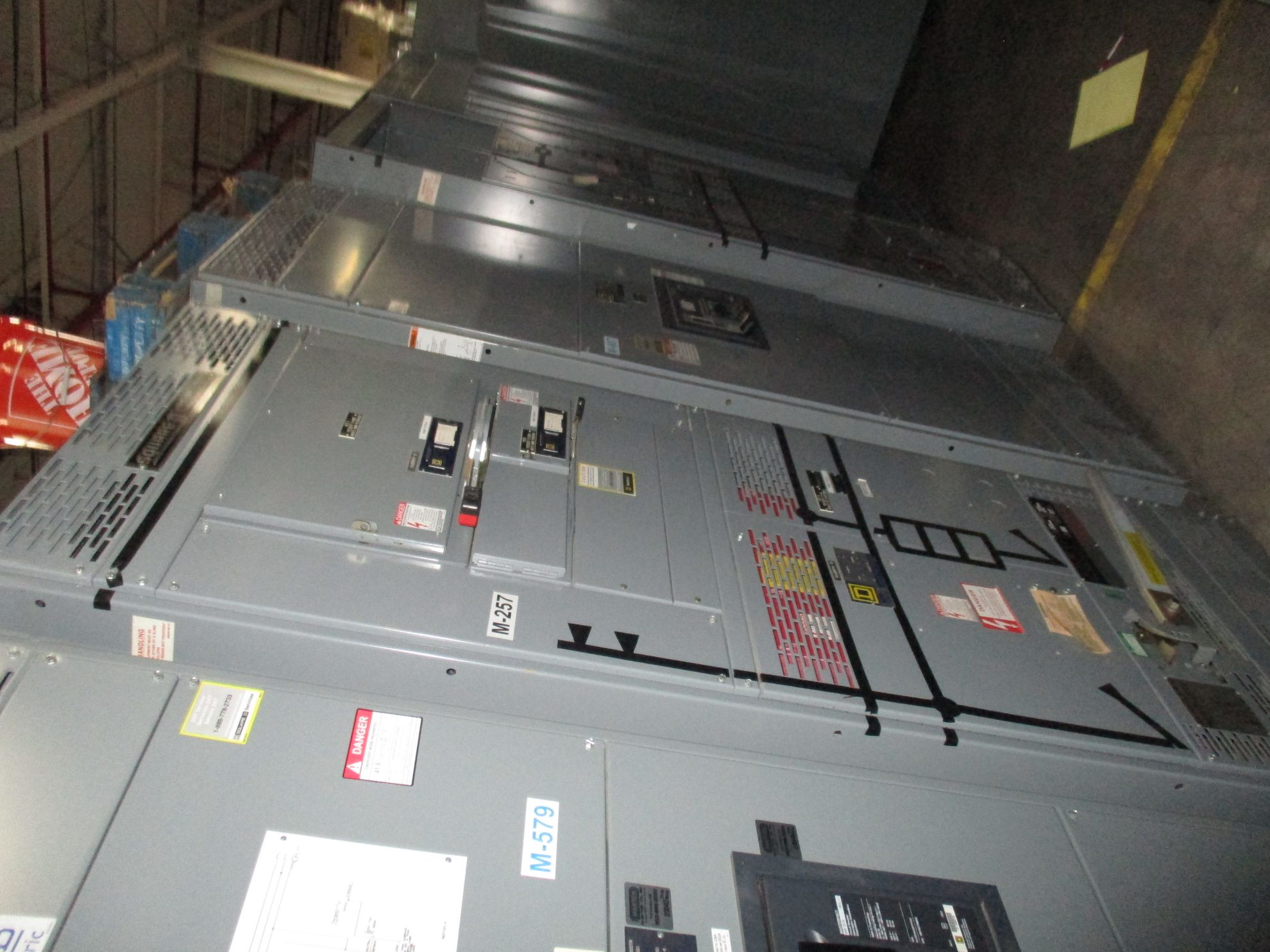 Picture of Square D QED Power Style Switchboard 2500 Amp Main Fusible 480Y/277 Volt 3 Ph 4 W NEMA 1 R&G