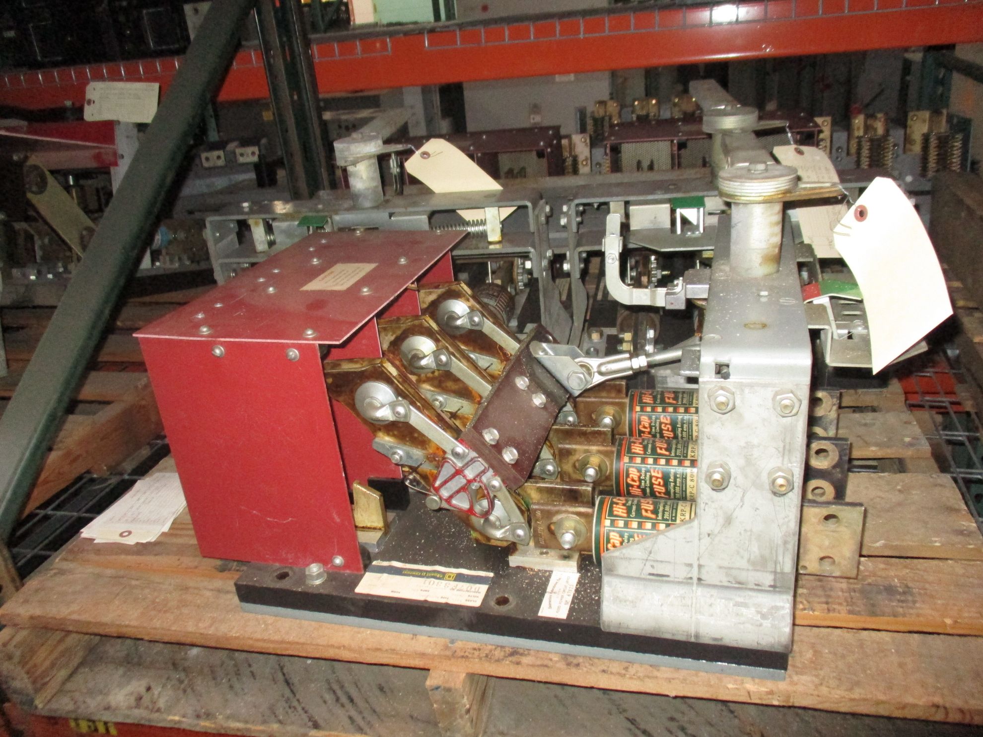 Picture of Square D Pressure Contact Switch BLO32080 | 800 Amp 240 Volt | Black Back Plate