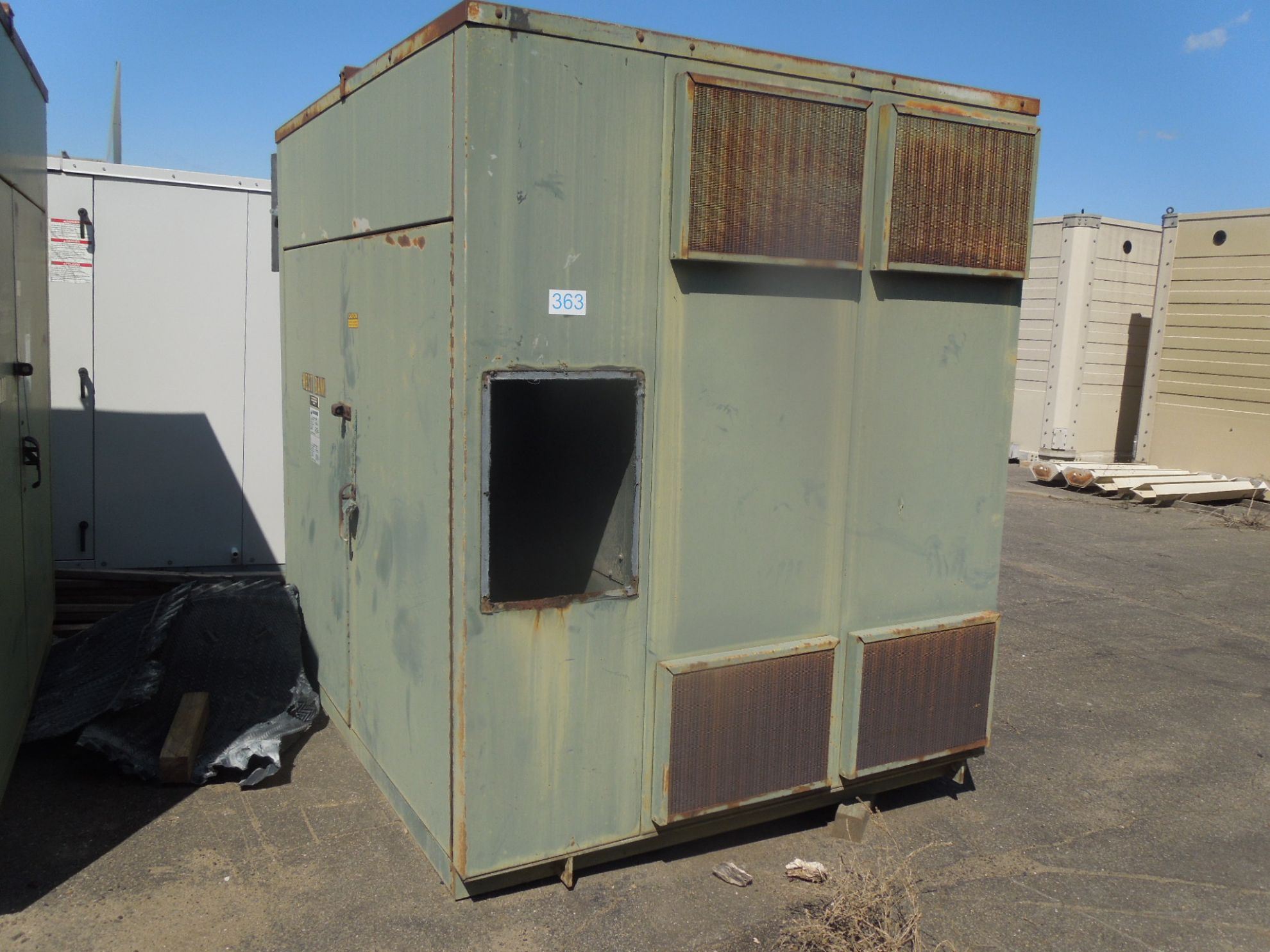 Picture of National Industri 300 KVA 13800GRDY/7967 X 4160GRDY/2400-208GRDY/120 V Medium Voltage Dry Type Transformer R&G