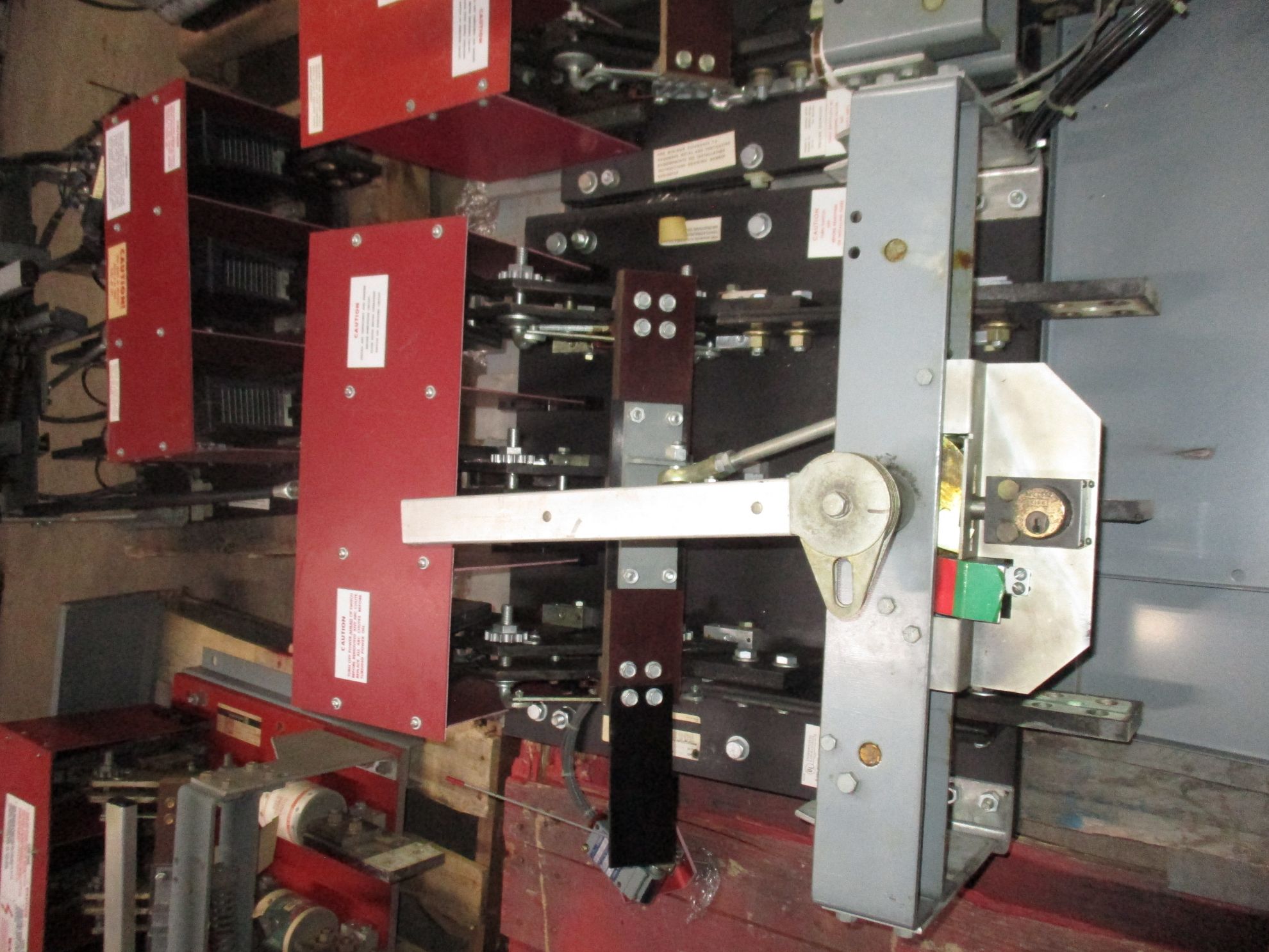 Picture of Square D Pressure Contact Switch BLO34200 | 2000 Amp 480 Volt | Black Back Plate