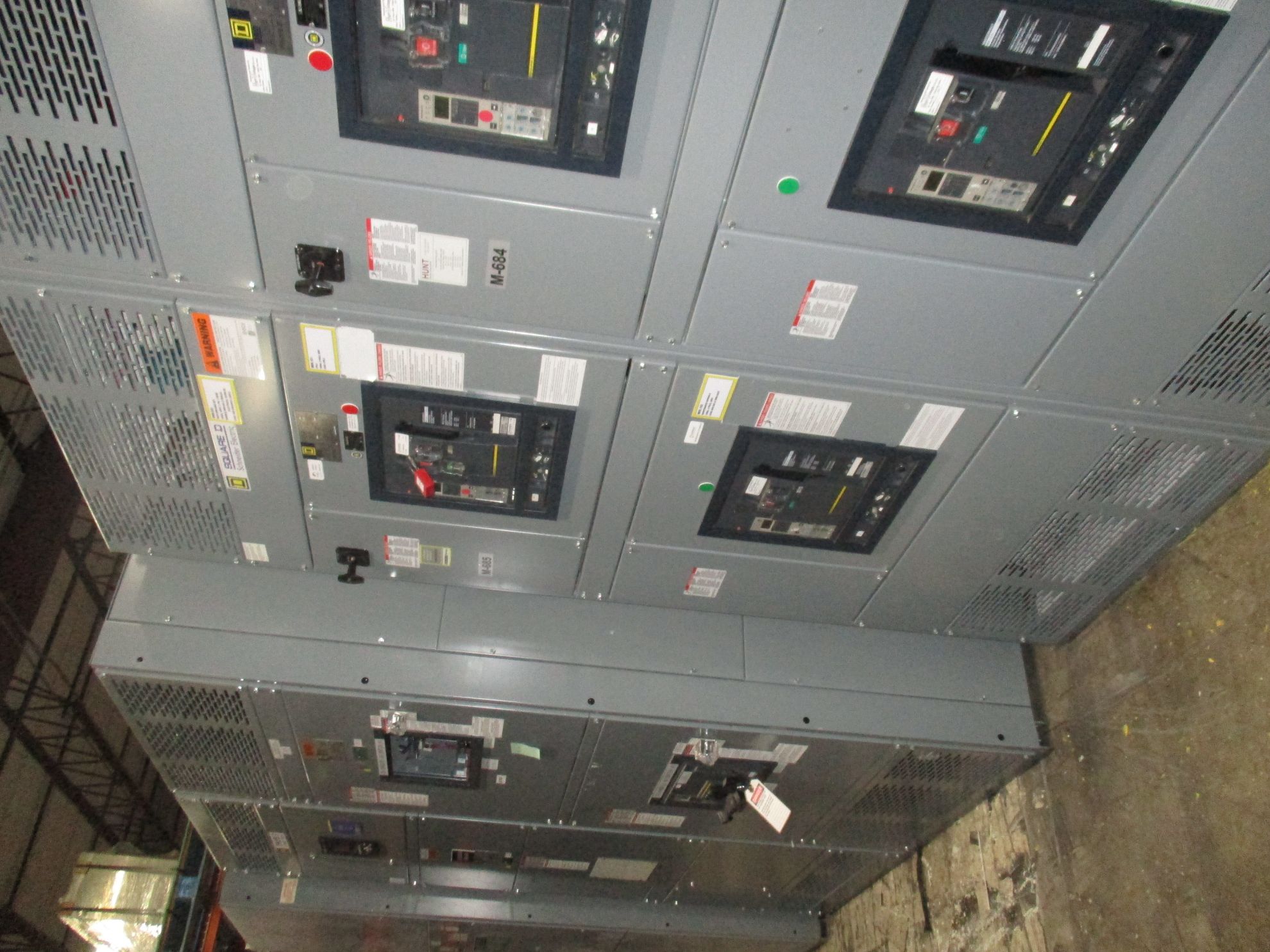 Picture of Square D QED Power Style Switchboard 1600 Amp 480 Volt 3 Ph 3 W NEMA 1 R&G