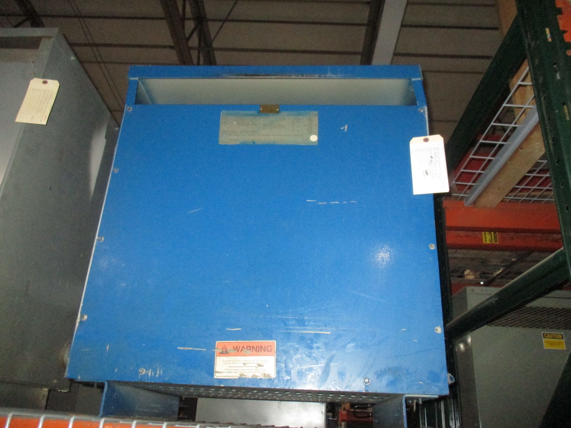 Picture of General Electric 63 KVA 460-230/132 Volt 3 Phase Low Voltage Dry Type Transformer R&G