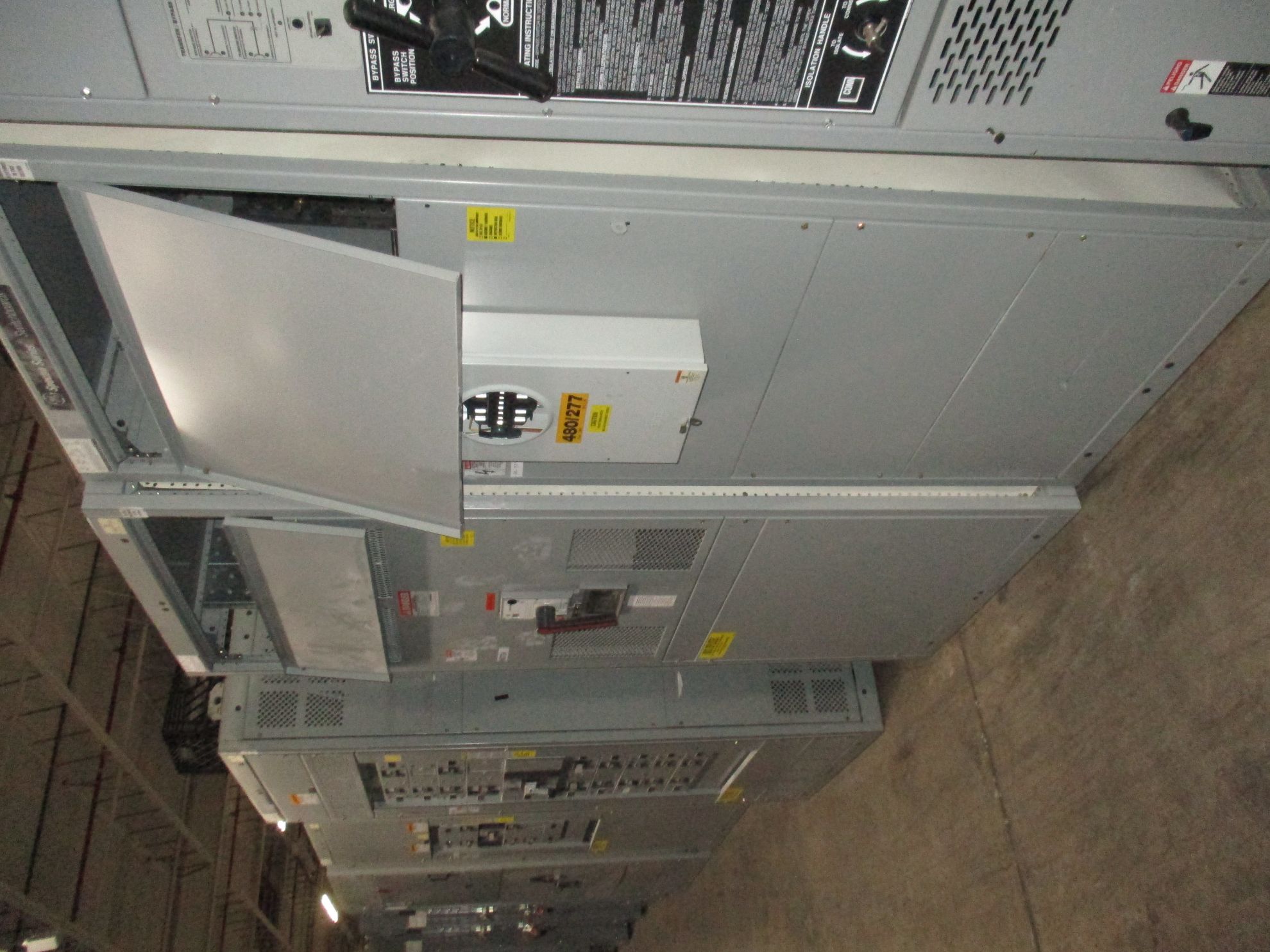 Picture of General Electric Spectra Switchboard TP3030TTR | 3000 Amp Main Breaker | 480Y/277V 3-Phase 4-Wire | NEMA 1 R&G