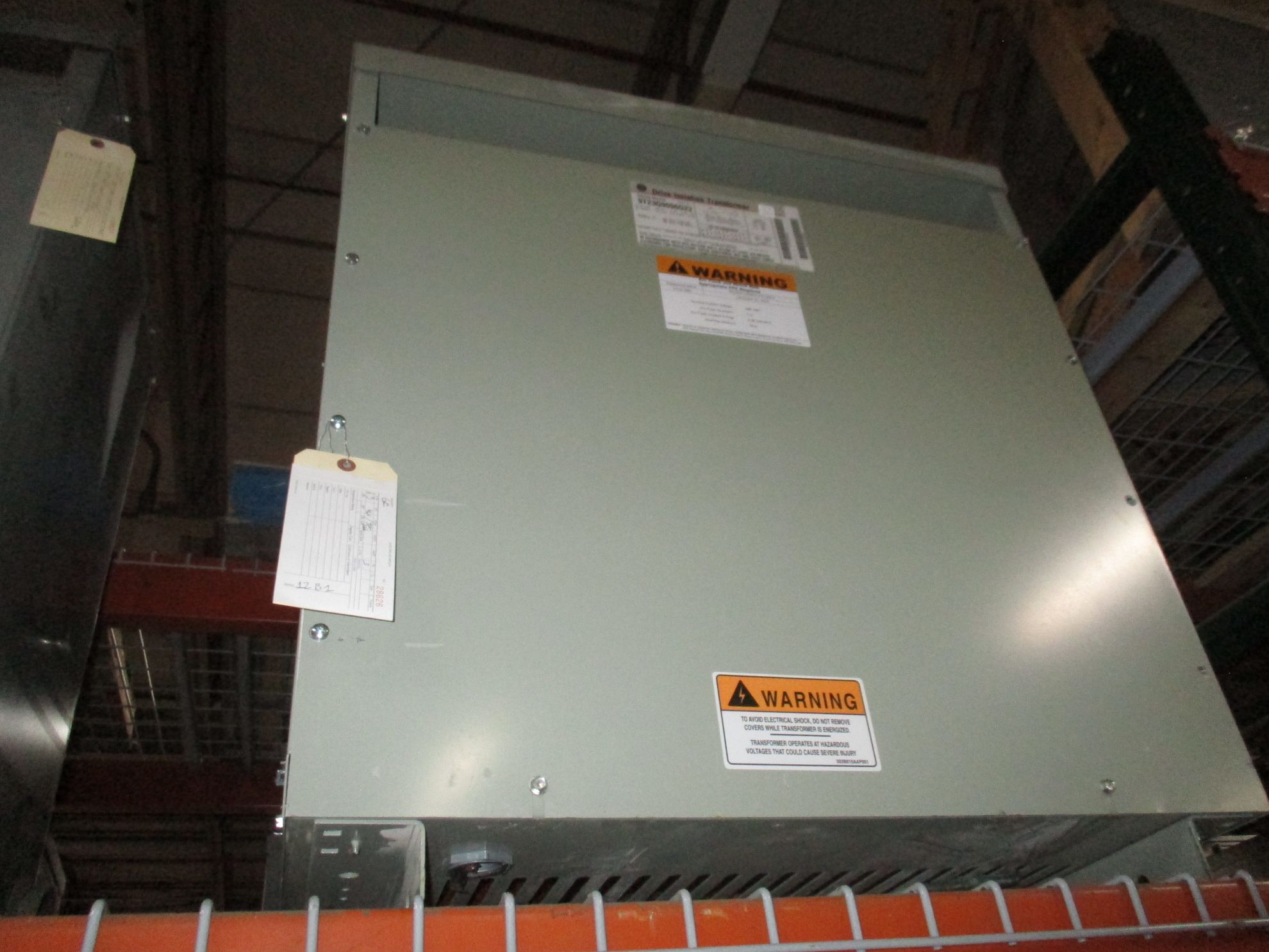 Picture of General Electric Low Voltage Dry Type Transformer | 63 KVA 460-460Y/233 Volt | 3 Phase NEMA 1 R&G