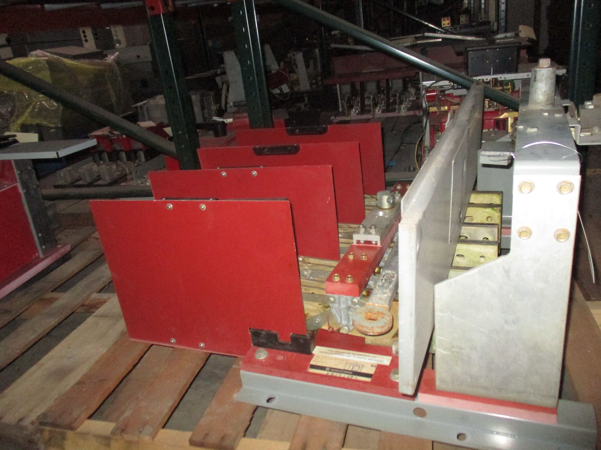 Picture of Square D Pressure Contact Switch BLO36400 | 4000 Amp 600 Volt | Red Back Plate