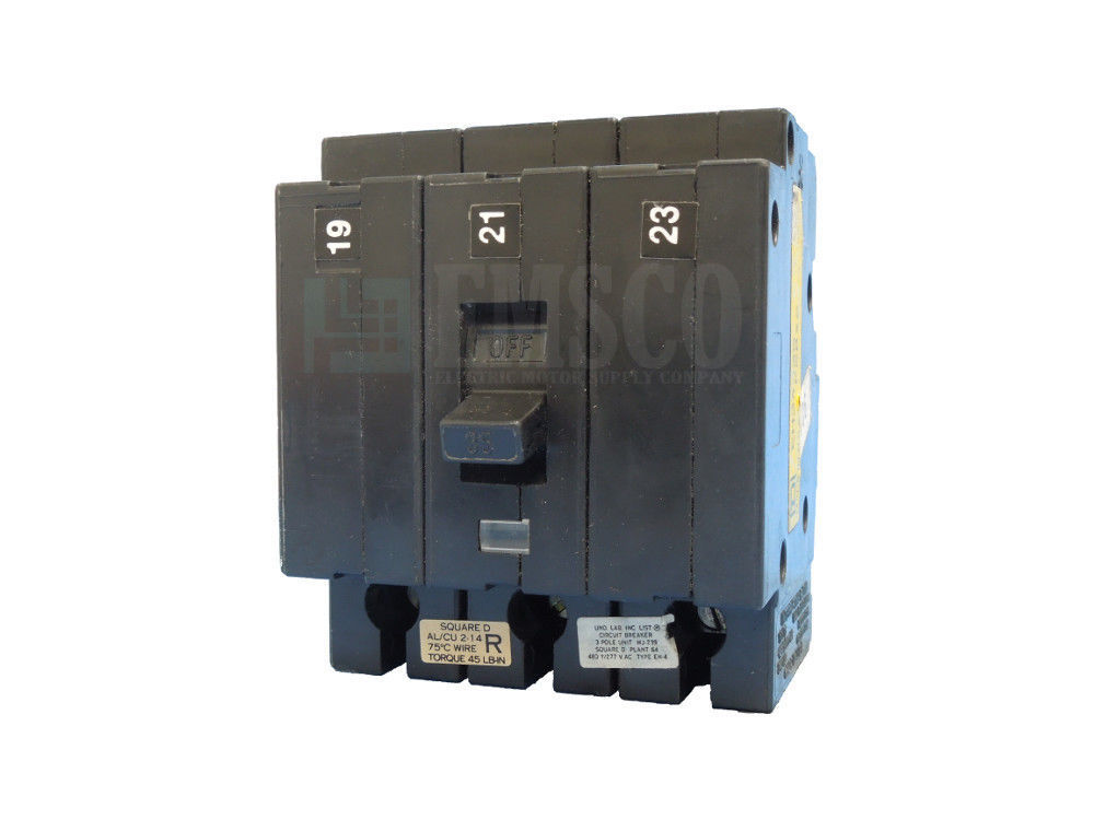 Picture of EH34045 Square D Circuit Breaker