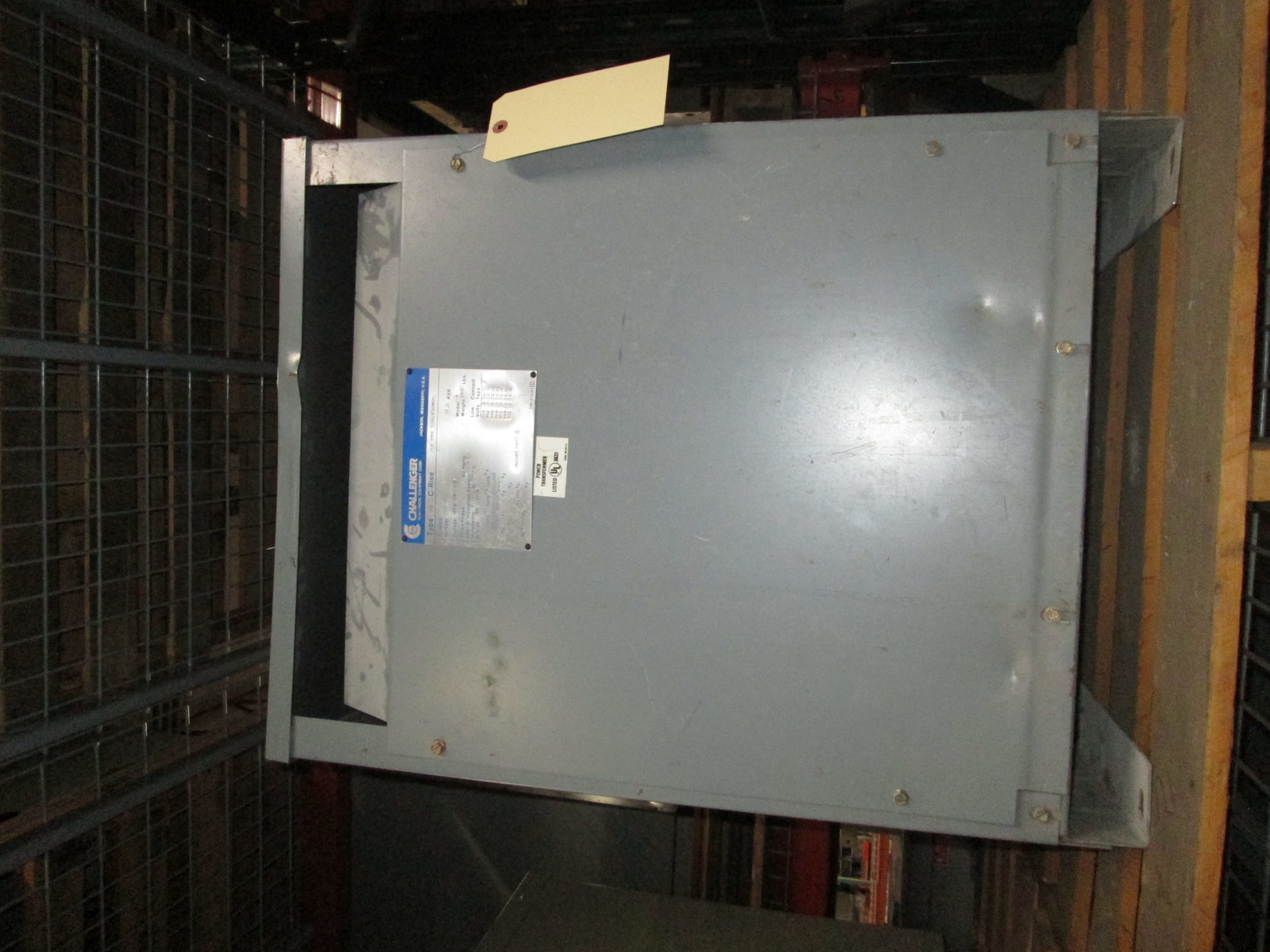 Picture of Challenger 37.5 KVA 480-208Y/120 Volt 3 Phase Low Voltage Dry Type Transformer R&G