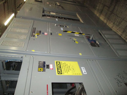 Picture of Square D Power Style Switchboard 3000 Amp Main Fusible 480Y/277 Volt 3 Ph 4W NEMA 1 R&G