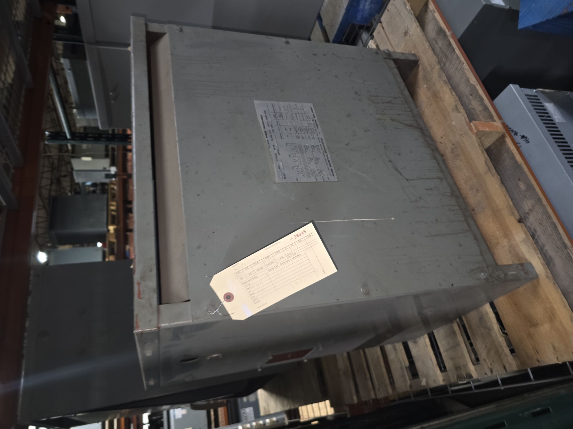 Picture of Kearny & Trecker Power Low Voltage Dry Type Transformer | 50.5 KVA 460-230/ 480Y/277 Volt | 3 Phase NEMA 1 R&G