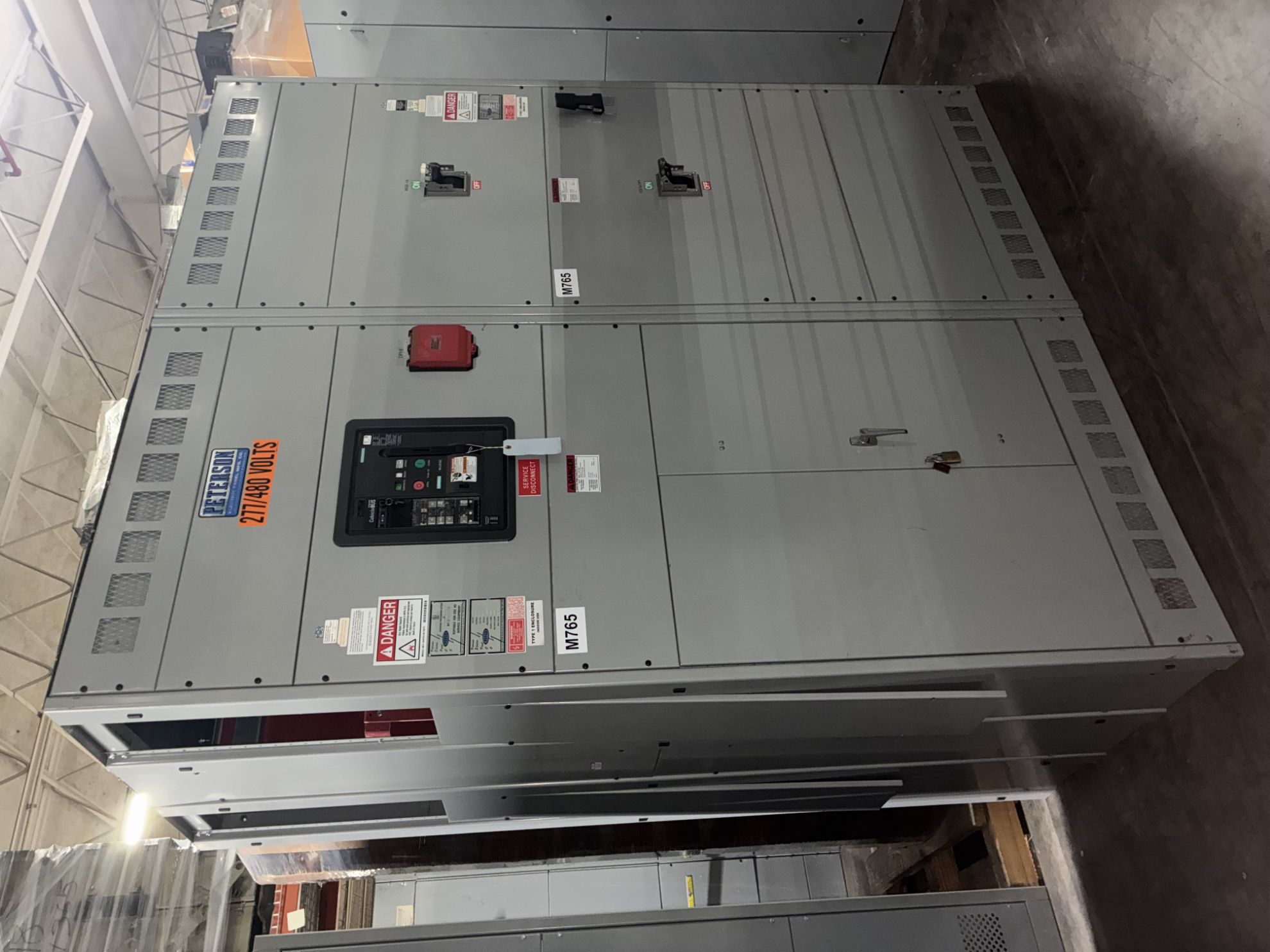 Picture of Peterson WLL2F330 Switchboard | 3000 Amp Main Breaker | 480Y/277 Volt 3 Phase 4 Wire | NEMA 1 R&G