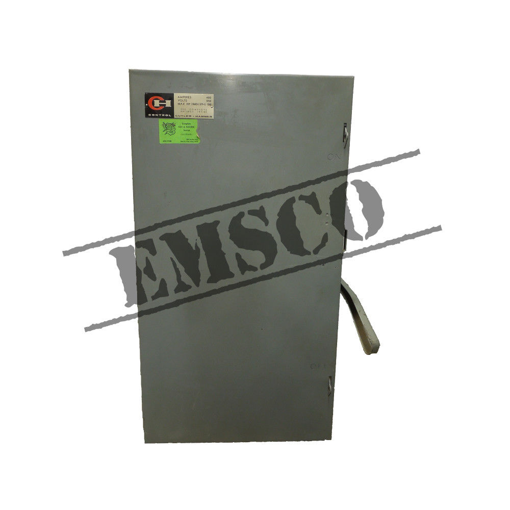 Picture of Cutler-Hammer/Eaton 400 Amp 600 Volt Non-Fusible Safety Switch R&G