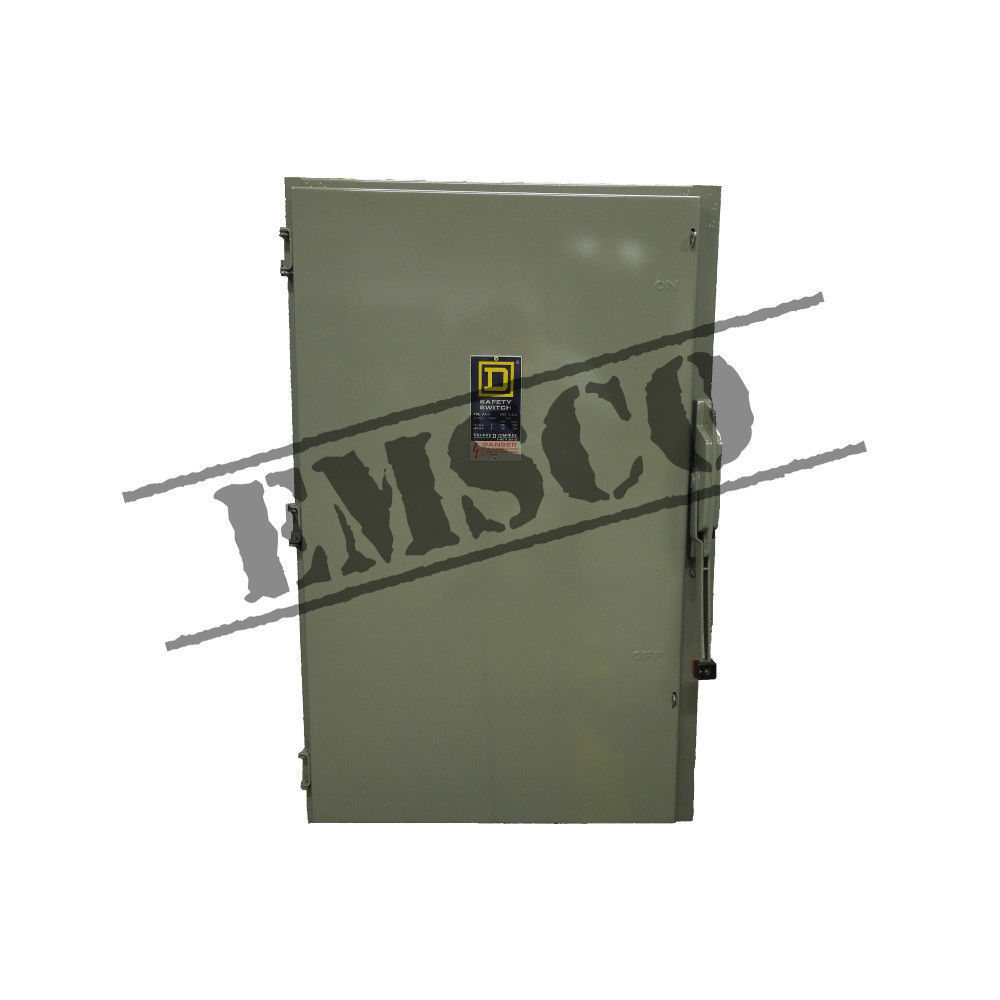 Picture of Square D 600 Amp 240 Volt Non-Fusible Safety Switch R&G